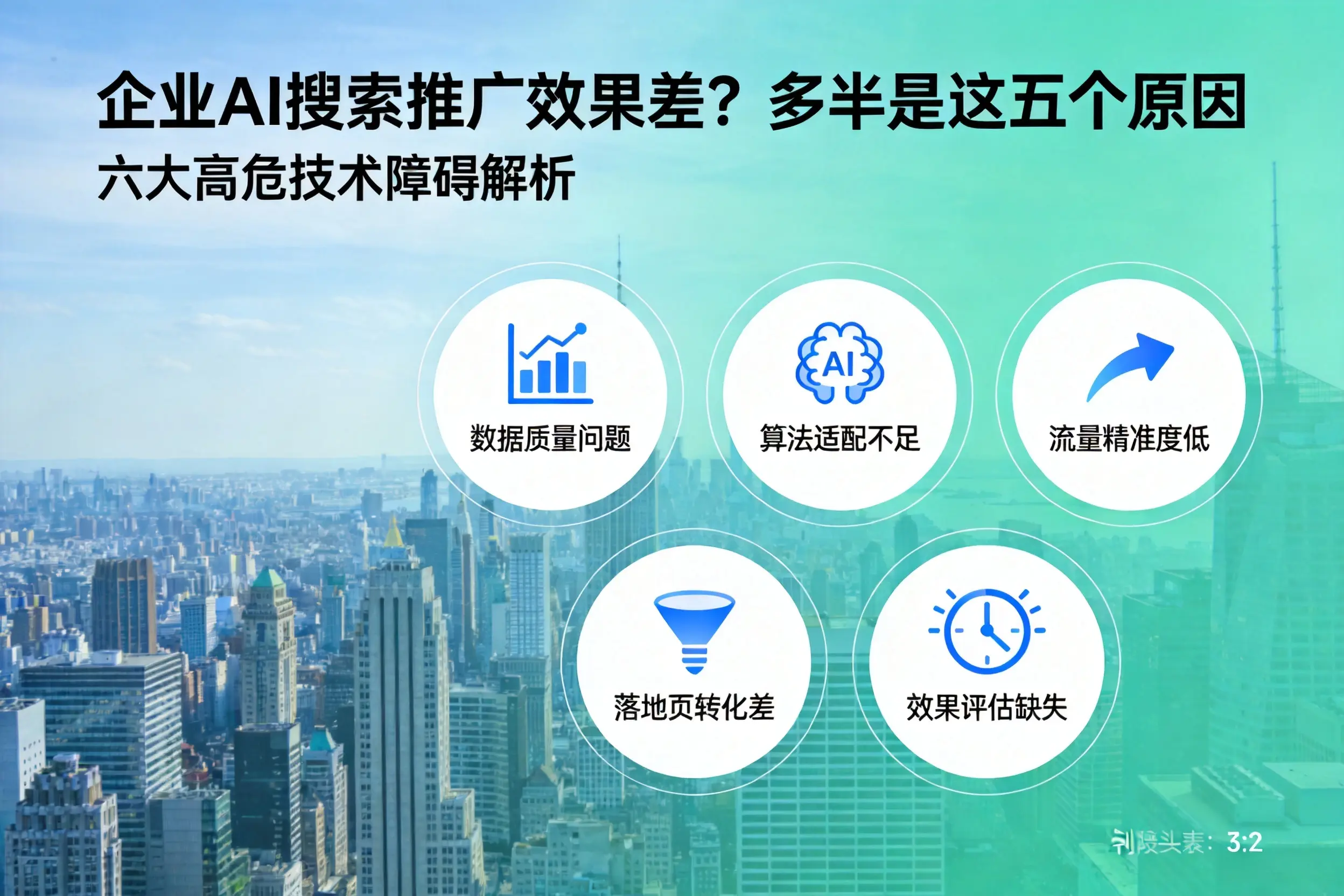 弋江企业AI搜索推广效果差?多半是这五个原因